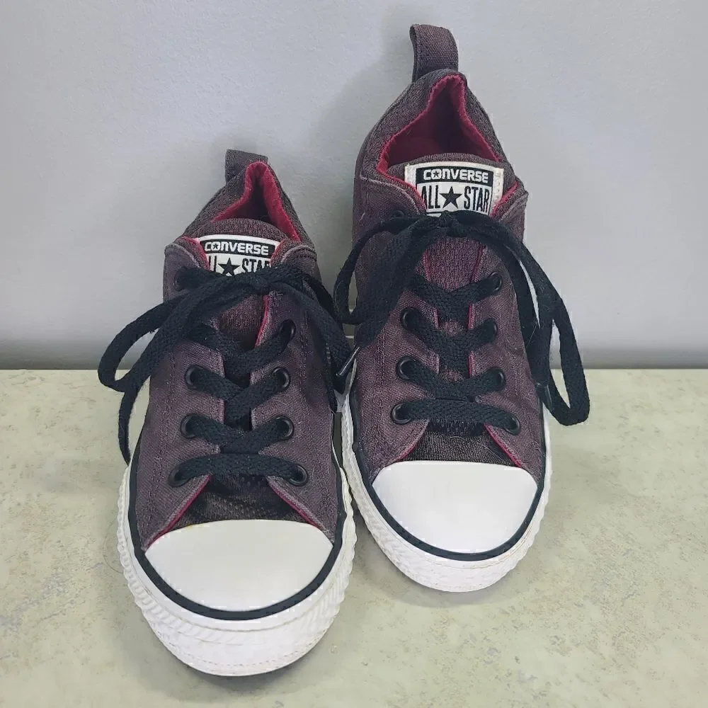 Converse Deep Grape Color With Thick Tongue Y 3
